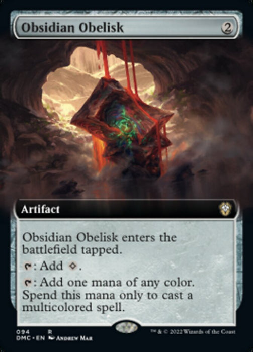 Obsidian Obelisk - Extended Art