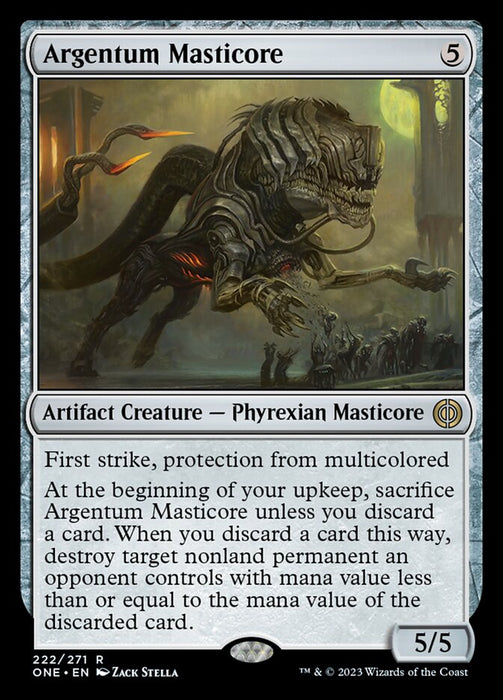 Argentum Masticore (Foil)