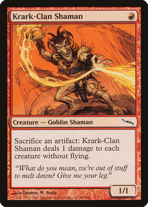 Krark-Clan Shaman  (Foil)