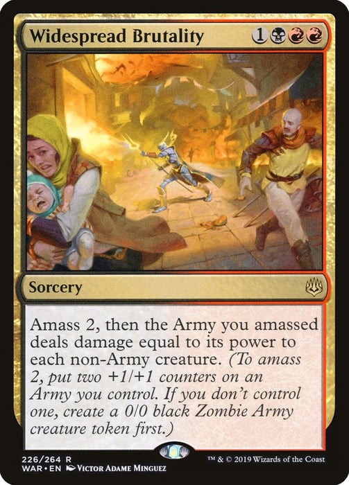 Widespread Brutality  (Foil)