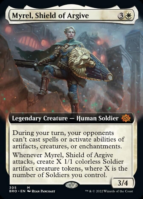 Myrel, Shield of Argive - Legendary- Extended Art