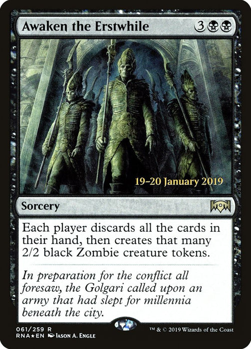 Awaken the Erstwhile  (Foil)