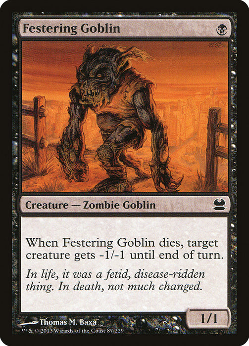 Festering Goblin  (Foil)