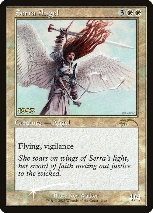 Serra Angel - Retro Frame (Foil)