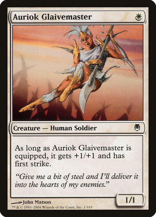 Auriok Glaivemaster  (Foil)