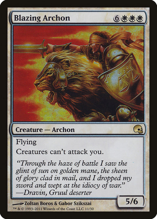 Blazing Archon  (Foil)