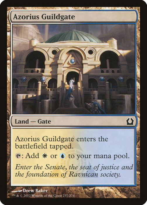 Azorius Guildgate  (Foil)