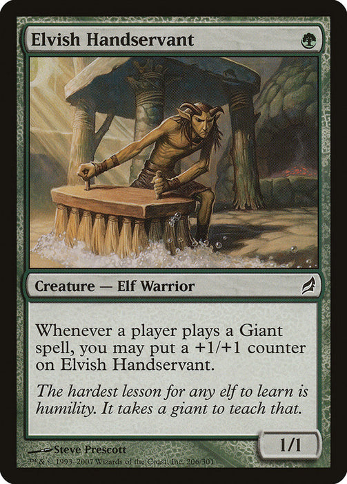 Elvish Handservant  (Foil)