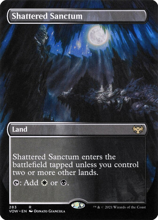 Shattered Sanctum - Borderless  (Foil)