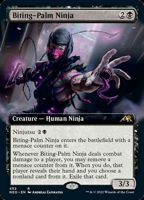 Biting-Palm Ninja  - Extended Art
