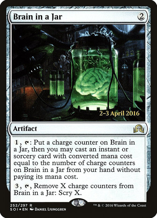 Brain in a Jar  (Foil)