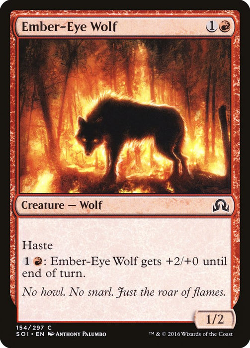 Ember-Eye Wolf  (Foil)