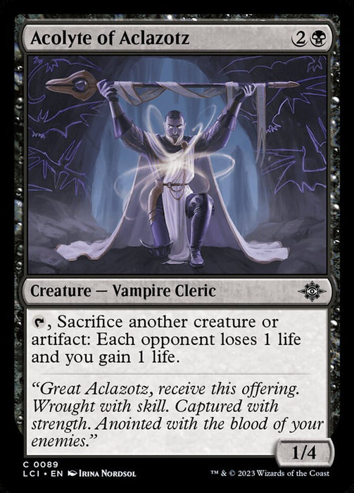 Acolyte of Aclazotz (Foil)