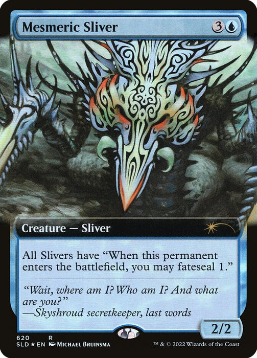 Mesmeric Sliver - Extended Art (Foil)