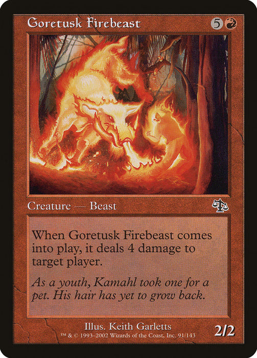 Goretusk Firebeast  (Foil)