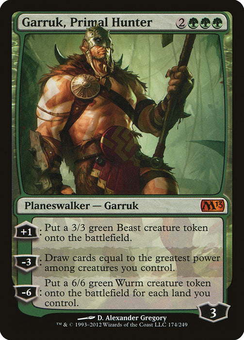 Garruk, Primal Hunter  (Foil)