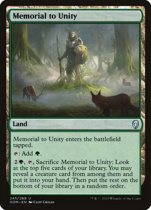 Memorial to Unity  (Foil)