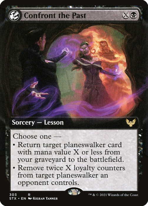 Confront the Past  - Extended Art - Lesson (Foil)