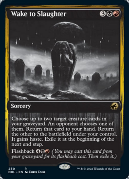 Wake to Slaughter  - Inverted (Foil)