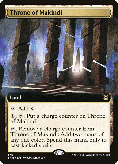 Throne of Makindi  - Extended Art