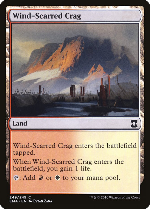 Wind-Scarred Crag  (Foil)