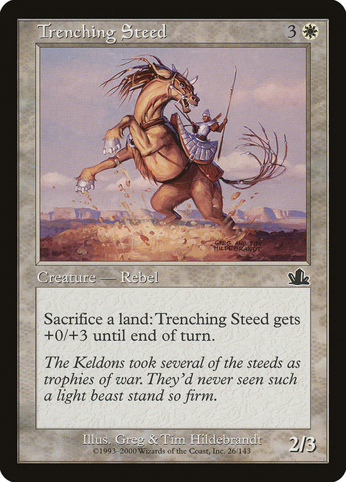 Trenching Steed  (Foil)