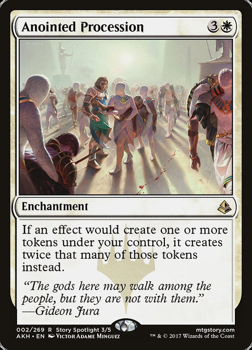 Anointed Procession  (Foil)