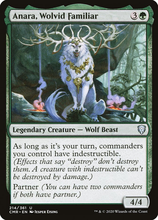 Anara, Wolvid Familiar  - Legendary (Foil)