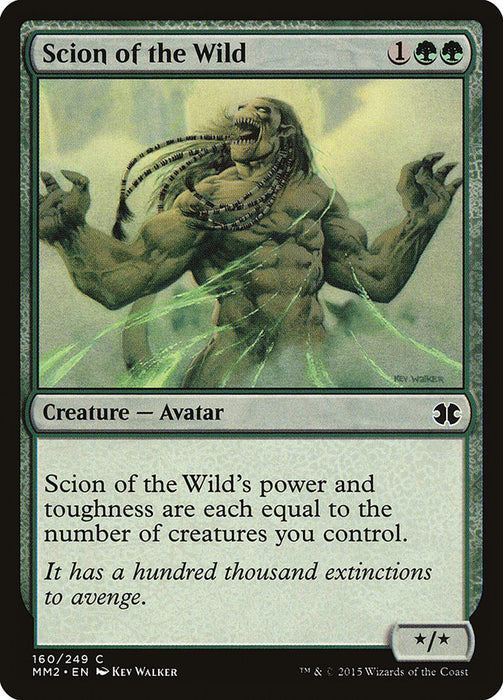 Scion of the Wild  (Foil)