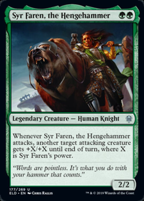 Syr Faren, the Hengehammer - Legendary