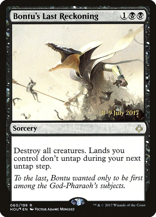 Bontu's Last Reckoning  (Foil)