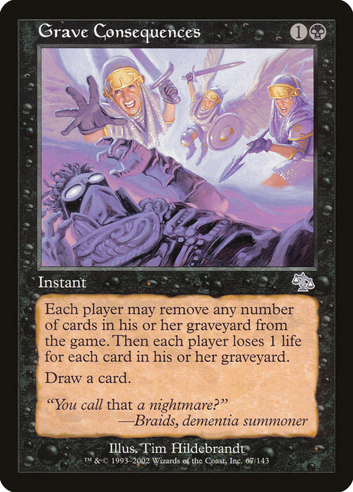 Grave Consequences  (Foil)