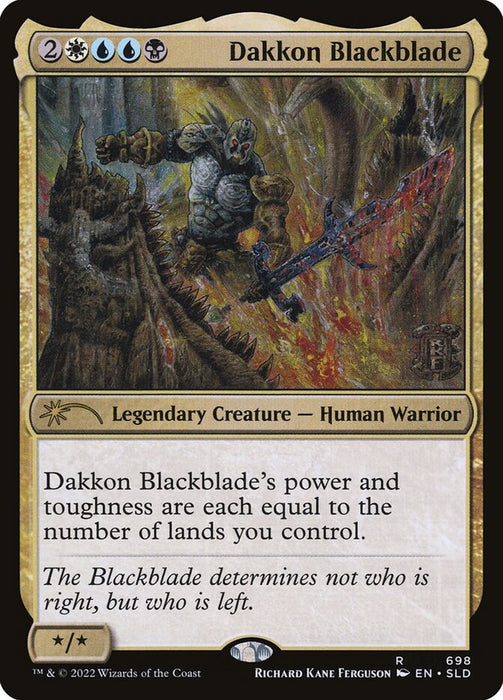 Dakkon Blackblade - Legendary