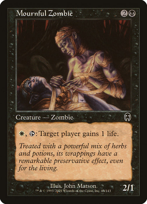 Mournful Zombie  (Foil)