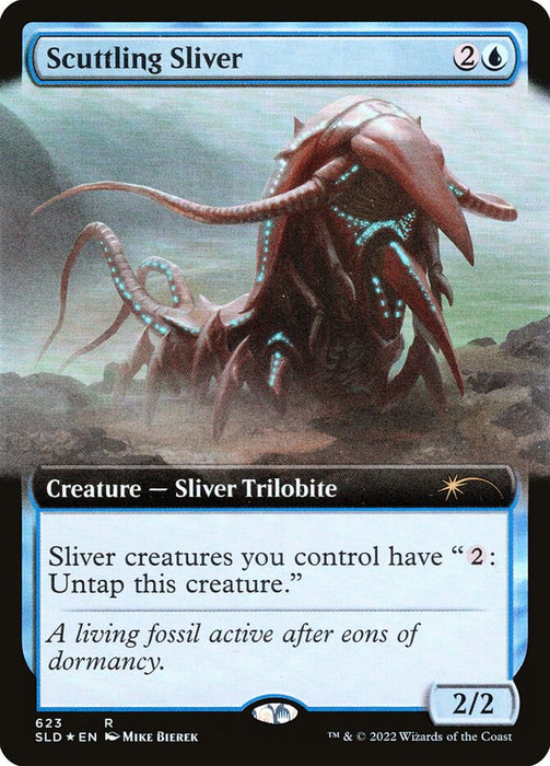 Scuttling Sliver - Extended Art (Foil)