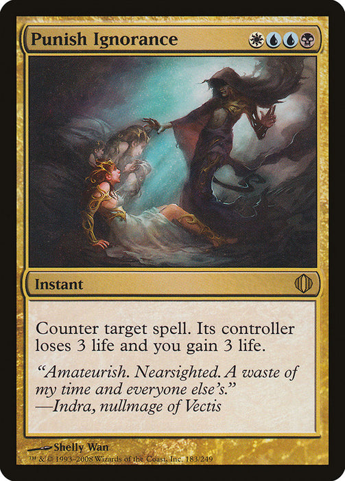Punish Ignorance  (Foil)