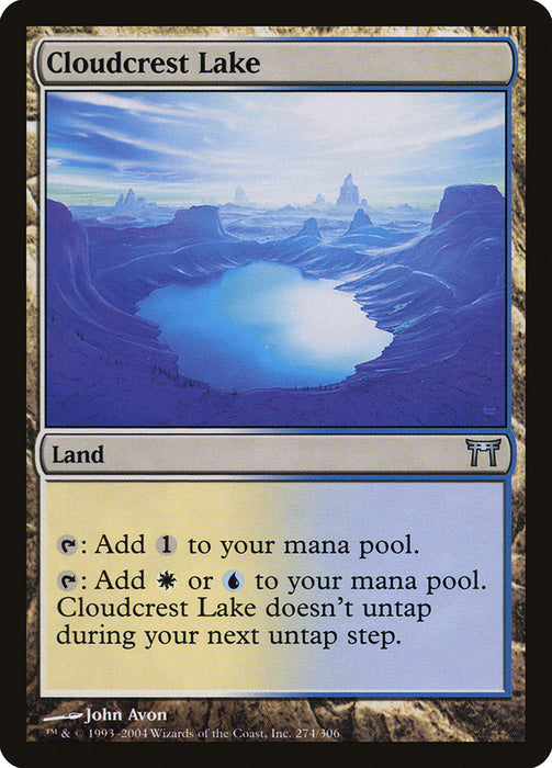 Cloudcrest Lake  (Foil)