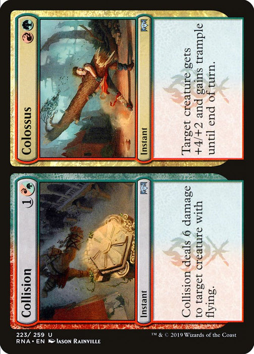 Collision // Colossus  (Foil)