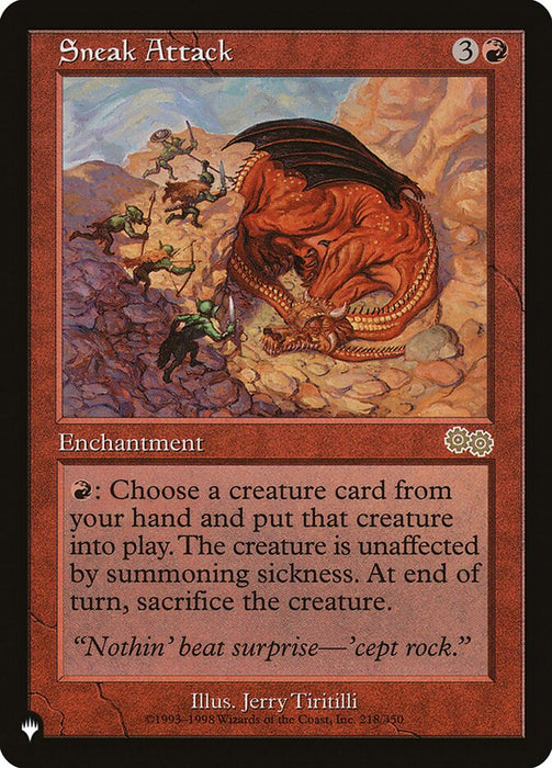 Sneak Attack - Retro Frame