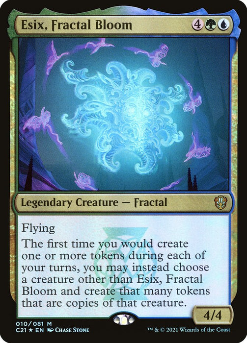 Esix, Fractal Bloom  - Legendary (Foil)
