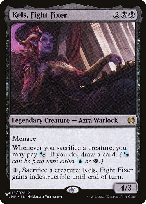 Kels, Fight Fixer - Legendary