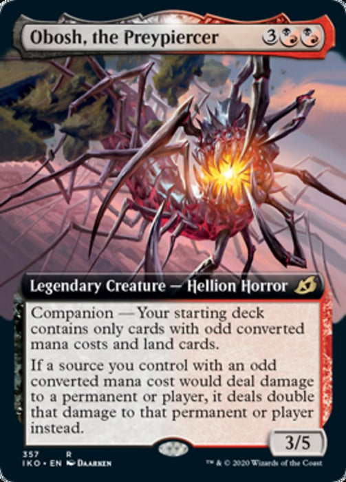 Obosh, the Preypiercer  - Companion - Legendary - Extended Art