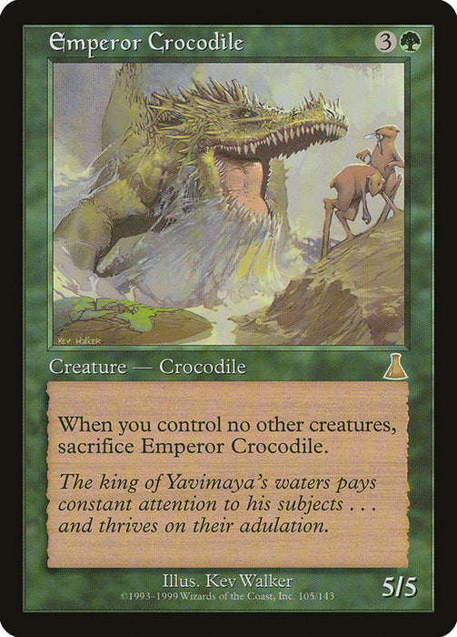 Emperor Crocodile  (Foil)