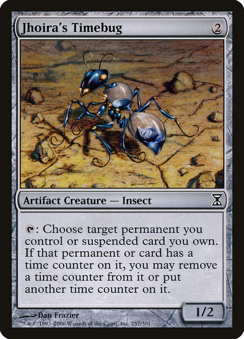 Jhoira's Timebug  (Foil)