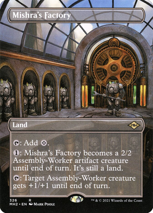 Mishra's Factory - Borderless  - Inverted (Foil)