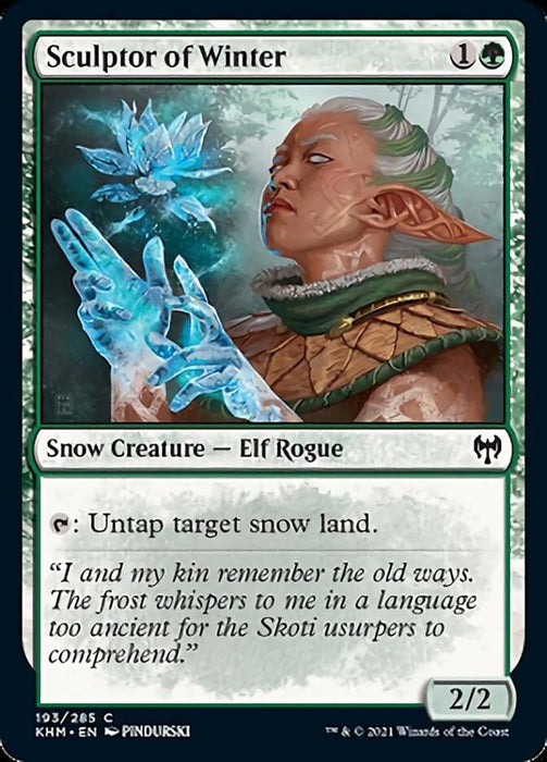 Sculptor of Winter  - Snow