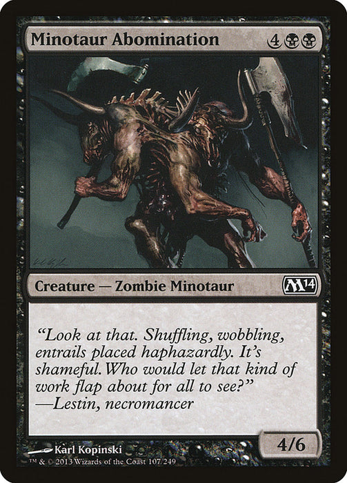 Minotaur Abomination  (Foil)