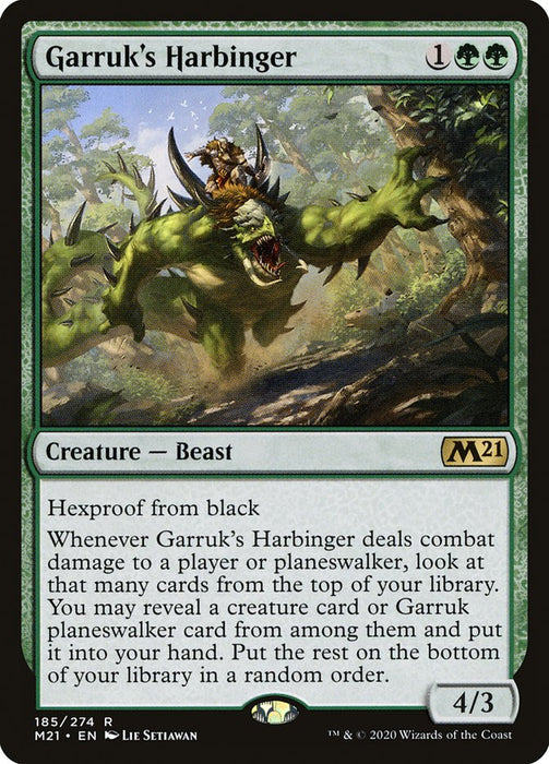 Garruk's Harbinger  (Foil)