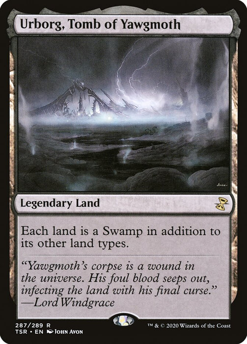 Urborg, Tomb of Yawgmoth  - Legendary (Foil)