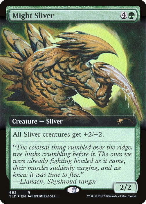 Might Sliver - Extended Art (Foil)